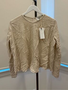 Forte_Forte Matte Cordoury Shirt - Ivory